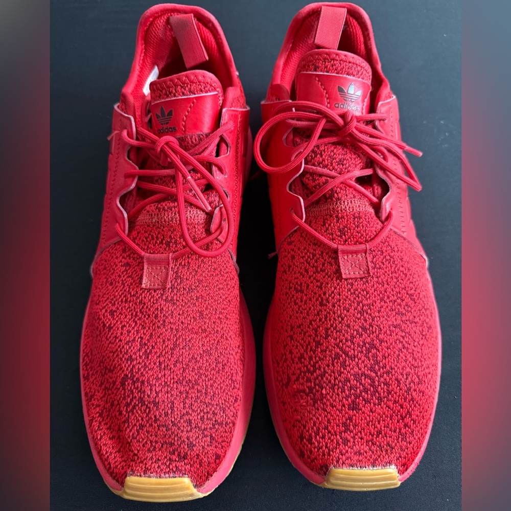 adidas Red Sneakers Modern Streamlined Design